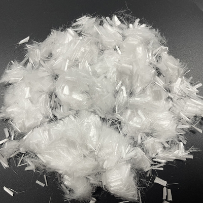 Microfiber Fiber PP Beton Bersertifikat CE Untuk Konstruksi Jalan
