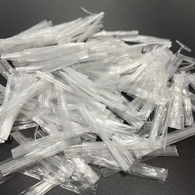CE Certified Concrete PP Fiber Mesh Polypropylene Fiber Untuk Penguatan Beton