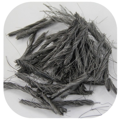 CE Beton Bersertifikat Twisted Bunchy PP Fiber Untuk Jalan Beton