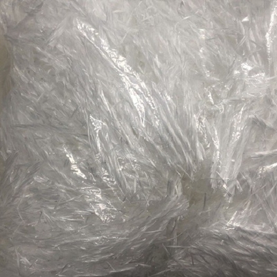 Beton Putih Polypropylene PP Twisted Fiber 54mm Untuk Bangunan