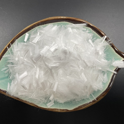 100% Biru PP Serat Monofilament 110F Untuk Cement Resistance Cracking