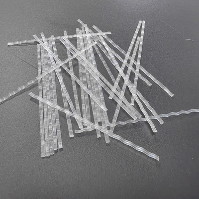 Polypropylene PP Makro Fiber Wave Form Untuk Pembangunan Jembatan