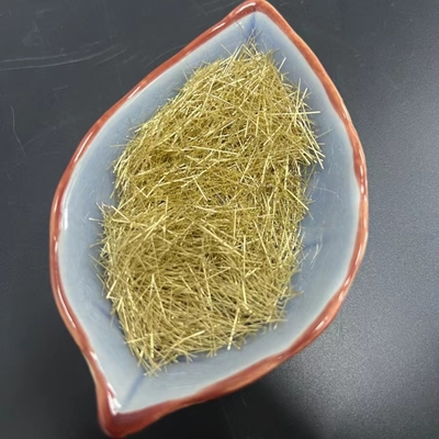 RPC Kuningan Tembaga Dilapisi Serat Baja Serat Mikrofilamen 0.2x13mm Untuk Rel Kecepatan Tinggi
