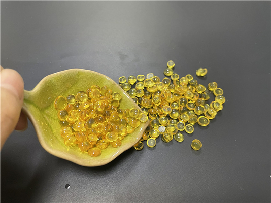 Light Yellow Granular Transparan Poliamida Padat Hot Melt Adhesive Untuk Pakaian Dan Sepatu