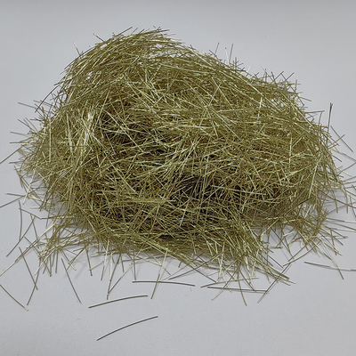 Superior Crack Control Brass Coated Micro Steel Fiber Untuk Slab On Pile