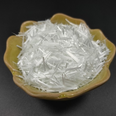 Ketahanan Korosi Yang Kuat AR Glass Fiber Cincang Strand Untuk Penguatan Beton