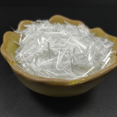 Ketahanan Korosi Yang Kuat AR Glass Fiber Cincang Strand Untuk Penguatan Beton