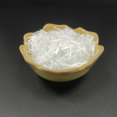 Ketahanan Korosi Yang Kuat AR Glass Fiber Cincang Strand Untuk Penguatan Beton