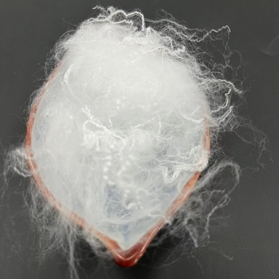 100% Serat Asam Polylactic Biodegradable Dan Kompos Untuk Tekstil