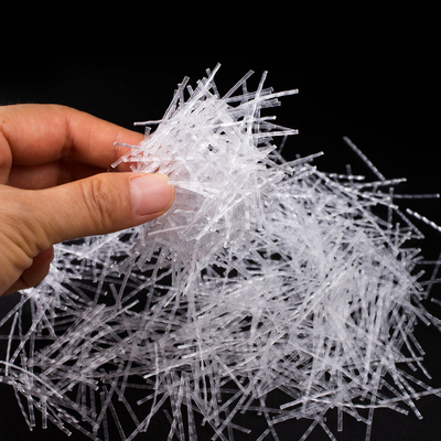 Polypropylene PP Makro Fiber Wave Form Untuk Pembangunan Jembatan