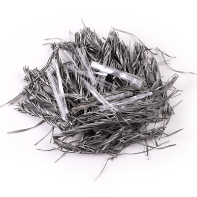Hybrid Type PP Fiber Twisted Bunchy Dan Mesh Dikombinasikan Untuk Penguatan