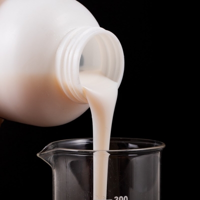 Milky White Translucent Liquid Styrene-Acrylic Copolymer Emulsion R-309 Untuk Minyak Finish Berbasis Air