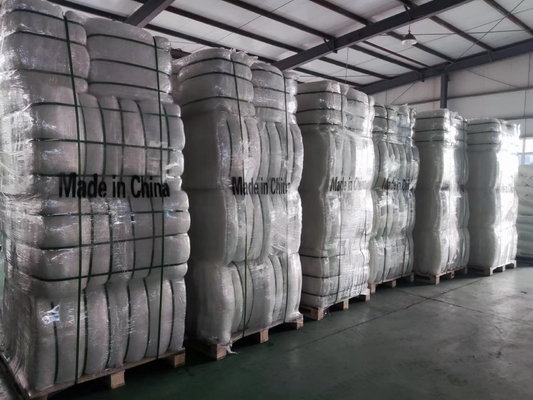 Sertifikat CE Teknik Beton PP Makro Wave Fiber 40mm untuk Beton