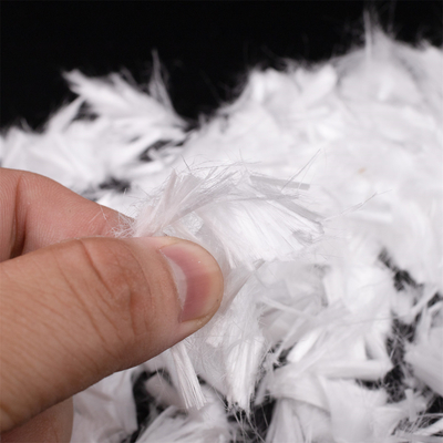 6-18mm PP Micro Fiber Untuk Proyek Konstruksi Industri dan Sipil