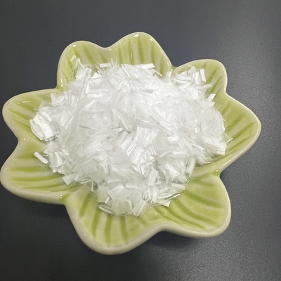 Serat Putih Terpotong 1,5D*6mm Baja Serat PLA untuk Cairan Pengeboran Industri Minyak