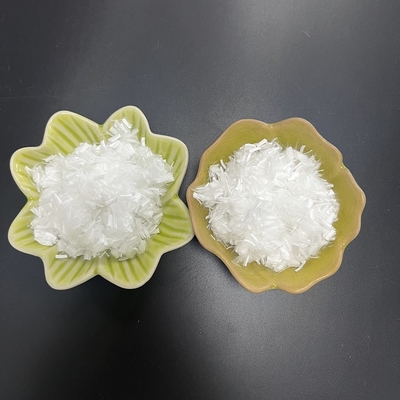 Serat Putih Terpotong 1,5D*6mm Baja Serat PLA untuk Cairan Pengeboran Industri Minyak