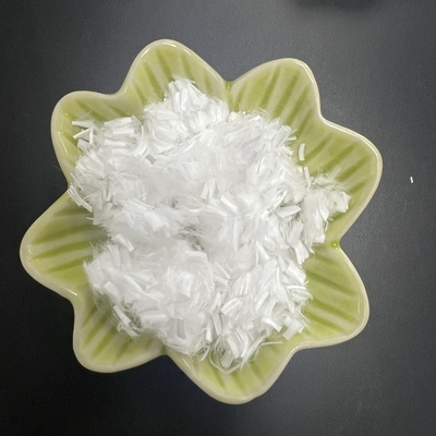 Serat asam polilaktik potong pendek kering Serat PLA 1,5D*6mm Untuk pembuatan kertas