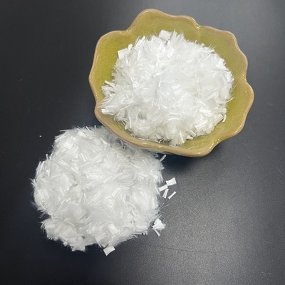 Serat asam polilaktik potong pendek kering Serat PLA 1,5D*6mm Untuk pembuatan kertas