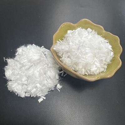 Serat putih cincang jagung Serat PLA untuk industri minyak cairan pengeboran