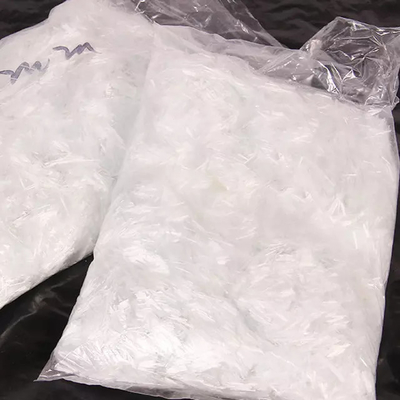Bentuk Monofilament Serat Polypropylene 18mm Untuk Bangunan Beton