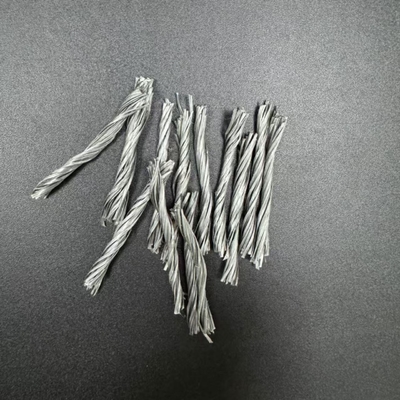 PP Serat Twisted Bunchy Bentuk Kombinasi sempurna kekuatan dan fleksibilitas
