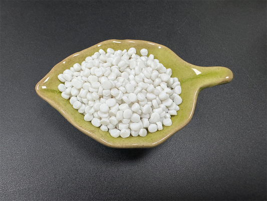Efisien Penuh Putih Granule Barium Sulfat Masterbatch Dengan PP Carrier