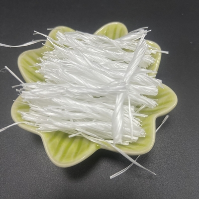 Polypropylene Makro Fiber Twisted Bundle Untuk Perkuat Beton Dalam Bangunan Konstruksi PP Fiber Model