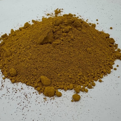 Acicular Iron Oxide Kuning Ketahanan cahaya yang baik dan kekuatan menyembunyikan