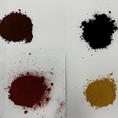 Oksida besi coklat dengan kekuatan pewarnaan yang tinggi untuk cat dan kaca patri