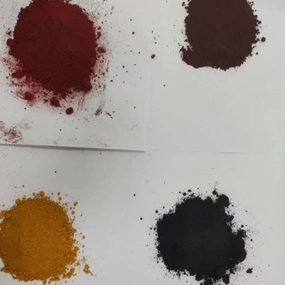Iron Oxide Ink Pigment Red Powder Penampilan Untuk Penggunaan Cat Untuk Kulit Aspal Jenis Pigmen Keramik Color Powder