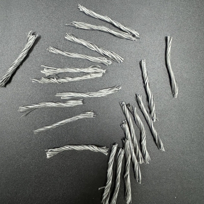 PP Serat Twisted Bunchy Bentuk Untuk Penguatan Untuk Beton Semen