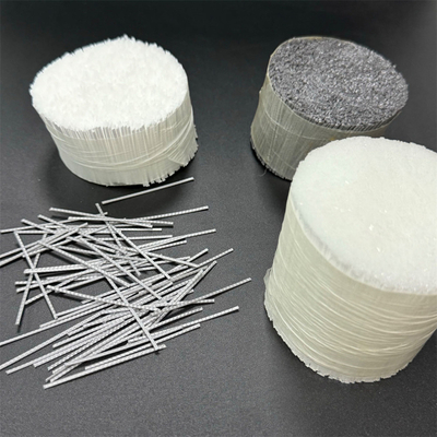 Serat Makro Sintetis Serat Polypropylene untuk penggunaan beton penguat dalam bahan pengisi