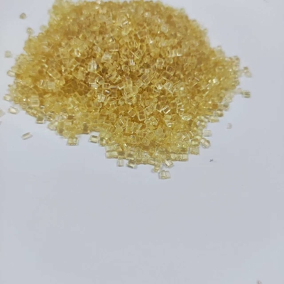 Putih atau Kuning Putih Granular Chlorinated Polypropylene untuk Packing Film Of Candy dan BOPP Composite Packing.