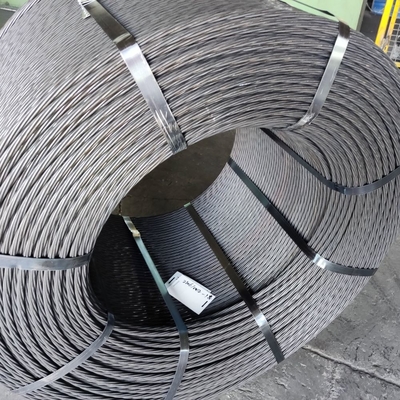 Strand baja karbon tinggi kekuatan tinggi untuk beton bertekanan