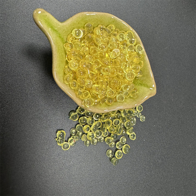 Good Gloss Kuning Bentuk Semicircular Resin Polyamide Larut Alkohol Untuk Ink Pencetakan Sistem Alkohol