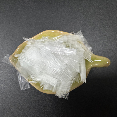 560Mpa Kekuatan Tarikan Fibrillated Mesh Polypropylene Fiber Meningkatkan Perlindungan Baja Untuk Konstruksi Rumah dan Pabrik Modern