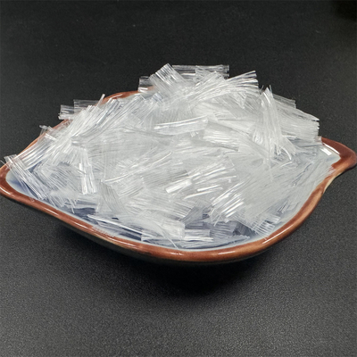 Serat 12-20mm Polypropylene Mesh Meningkatkan Kualitas dan Kekuatan Teknik Beton