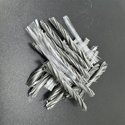 48mm PP Fiber Hybrid Tipe Untuk Beton Massa