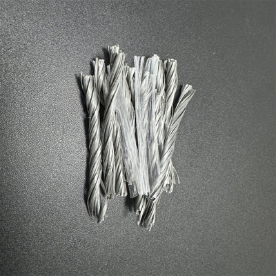 48mm PP Fiber Hybrid Tipe Untuk Beton Massa