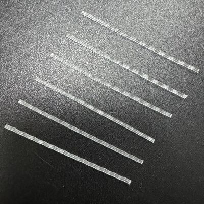 Bentuk Gelombang Serat Makro Polypropylene PP Kekuatan Tinggi Untuk Konstruksi Jembatan