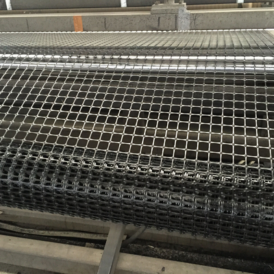 39x39mm Polypropylene PP Biaxial Geogrid Glass Untuk Penguatan Dasar Jalan