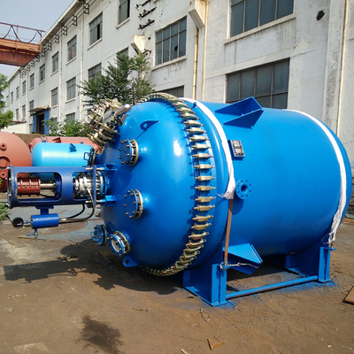 Peralatan Reaktor Berjajar Kaca Tipe K 5000L Untuk Produksi Kimia