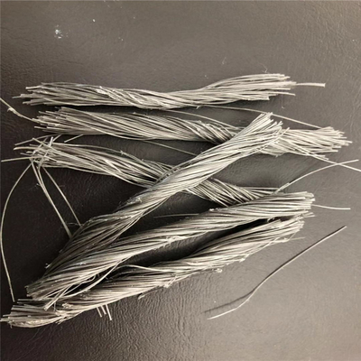 Serat systhetic untuk memperkuat Beton PP Fiber Bunchy Form