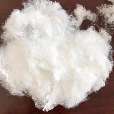 White Anti Bakteri PLA Polylactic Acid Fiber Polypropylene Staple Fiber Untuk Tekstil