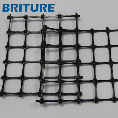 Polypropylene Biaxial Terra Geotextile Geogrid Untuk Konstruksi Dasar Jalan
