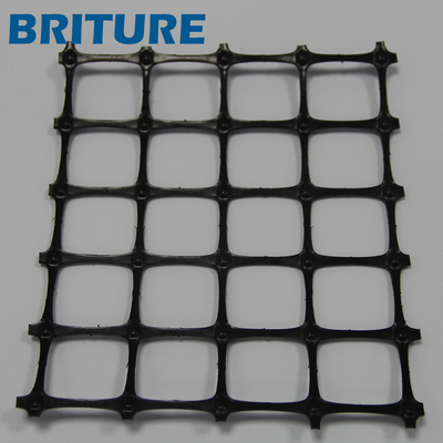 Polypropylene Biaxial Terra Geotextile Geogrid Untuk Konstruksi Dasar Jalan