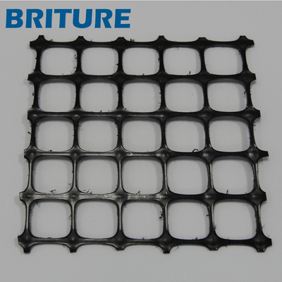 150gsm Geotextile polypropylene PP Biaxial Geogrid Untuk Stabilisasi Lereng 30-30kN / M