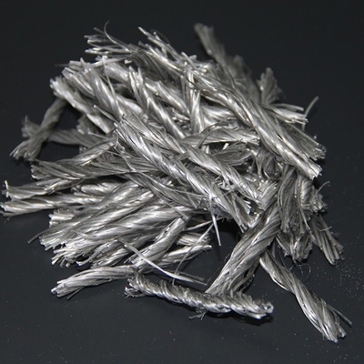 OEM Synthetic Macro Polypropylene Concrete PP Fiber Untuk Semen