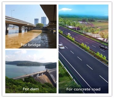 Semen Dispersi Yang Baik Polipropilena Memperkuat Aditif Beton Serat Bentuk Jaring Serat PP 0